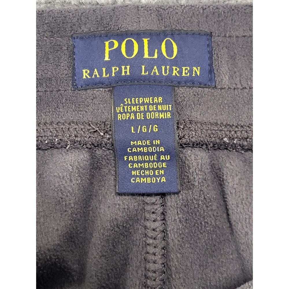 Polo Ralph Lauren Velour Velvet Trousers Gray Men's Pant Size Large - Picture 8 of 16